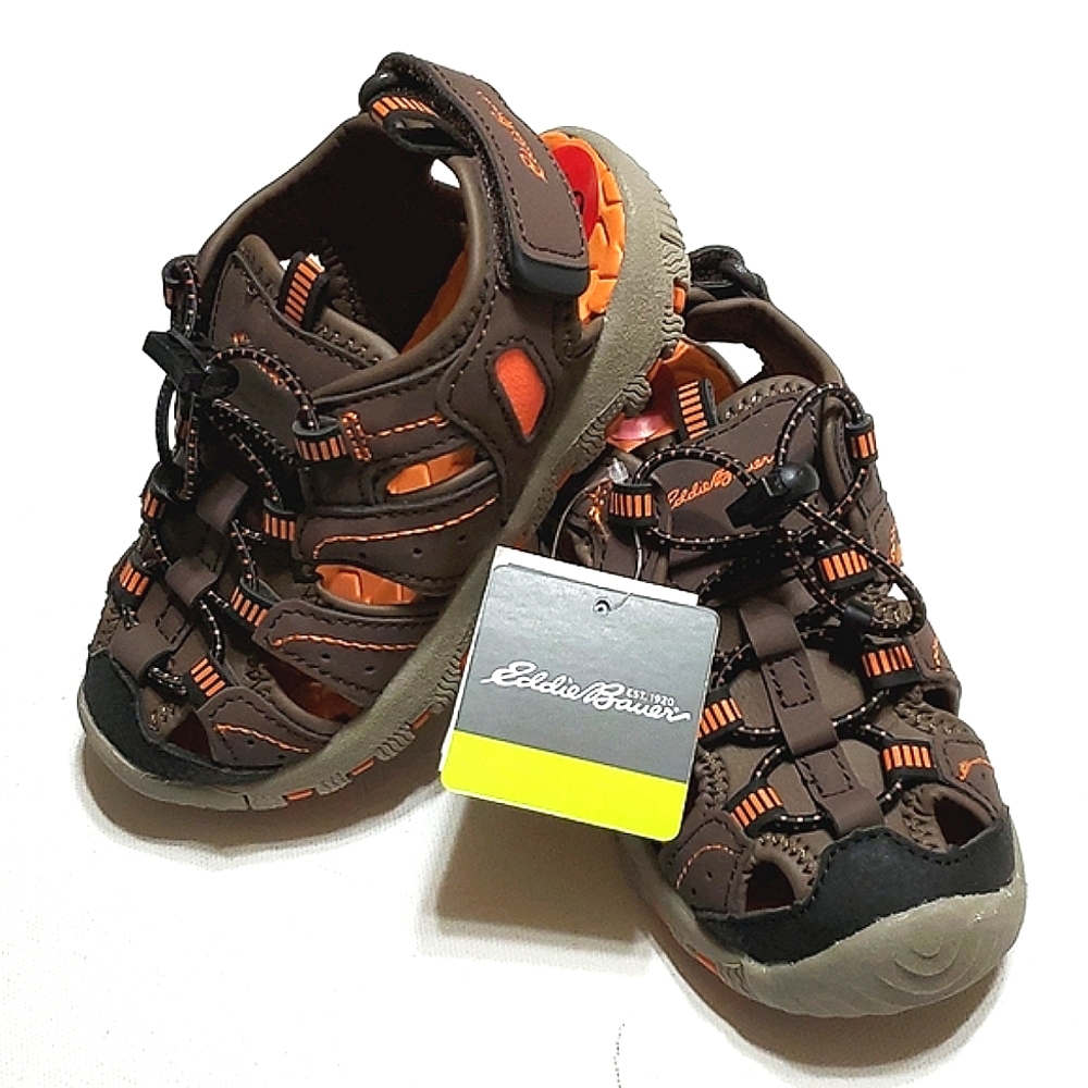 Eddie Bauer Cascade Boys Water Sandles Size 10